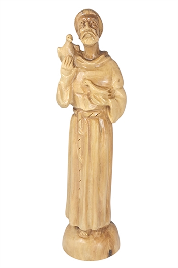 OLIVE WOOD - SAINT FRANCIS VARNISHED