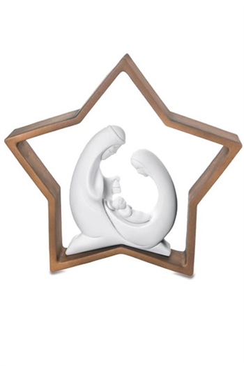 STELLA NATALE RUGGINE DIAMETER 28CM