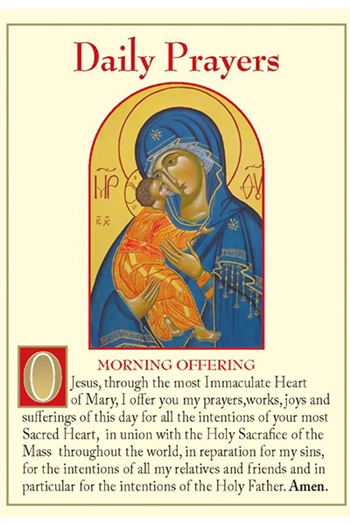 DAILY PRAYERS WALLET FOLD